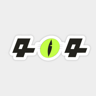 404 Not Found Sticker